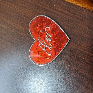 Elvis heart magnet